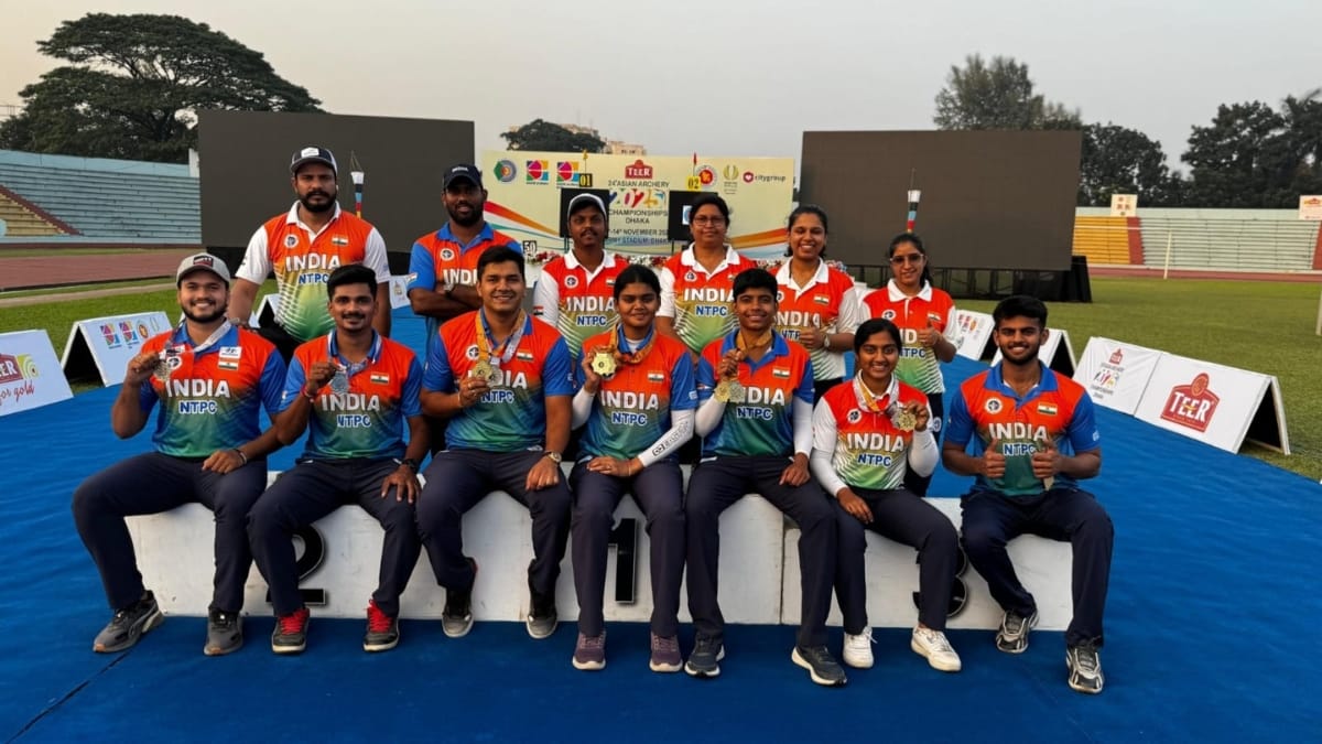 ढाका में भारत की चमक: एशियन आर्चरी 2025 में विश्व नंबर 1 रैंकिंग और ऐतिहासिक 10 पदक