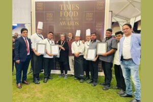 Crowne Plaza Greater Noida wins four awards  at the Times Food and Nightlife Awards 2023