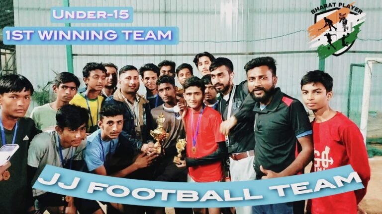 Under 15 football match winners organised by Bharat Player Championship Delhi!”