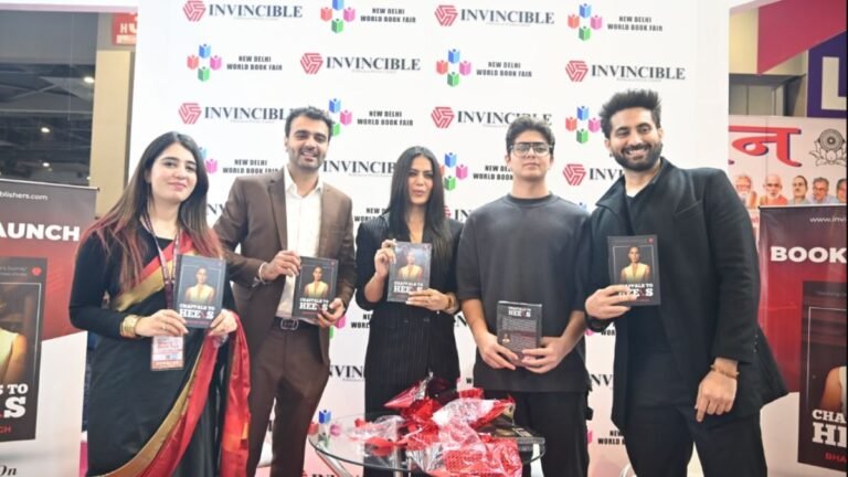 Fashion Revolutionary Bhavana Singh Empowers Readers with Debut Book “Chappals to Heels” at World Book Fair 2024