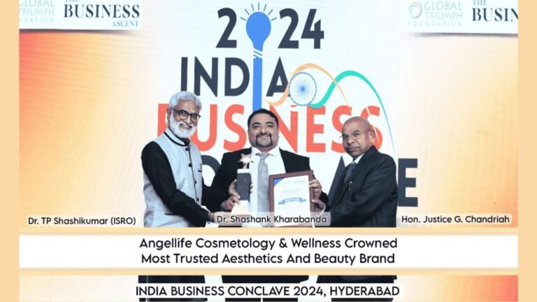AngelLife Cosmetology and Wellness Crowned Most Trusted Aesthetics and Beauty Brand at India Business Conclave