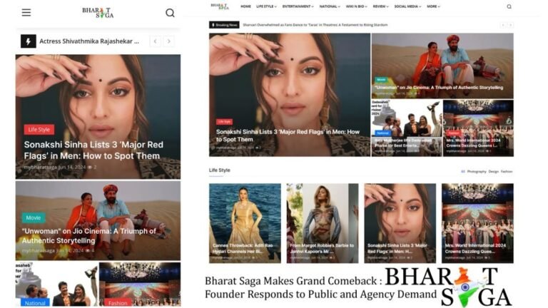 Bharat Saga Makes Grand Comeback: Founder Responds to Public and Agency Demand