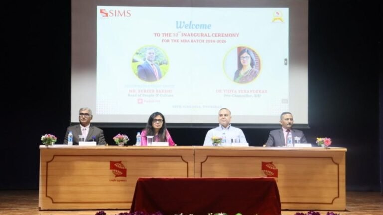 Symbiosis Institute of Management Studies Pune Warmly Welcomes the 32nd Batch of MBA Students