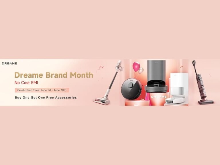 Dreame Announces Brand Month Sale on Amazon with Up to 59 Percent Off Smart Cleaning Solutions
