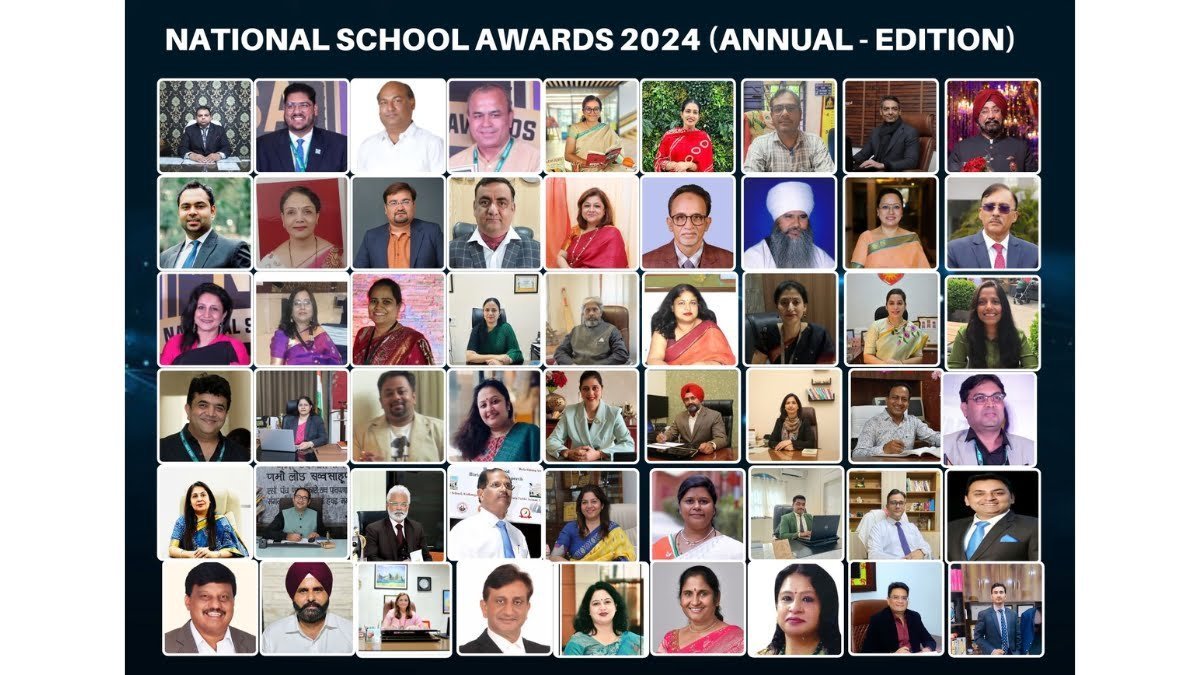 Biggest Educational Awards: 150+ Honors at National School Awards in New Delhi, Sept 1st 2024