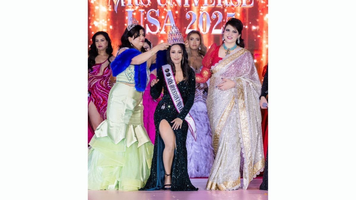 Pallavi Raj Recently crowned Mrs. Texas Universe 2025 in the Mrs. Universe USA pageant 2025