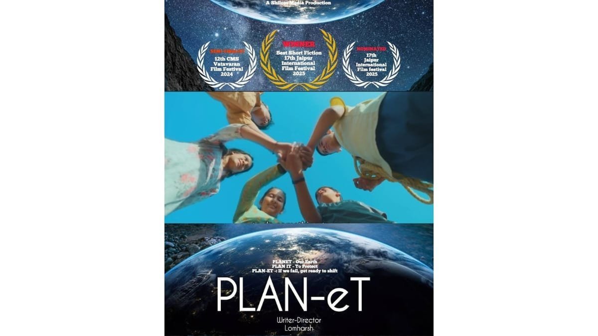 Lomharsh’s Planet Wins Best Short Film Fiction Award at 17th JIFF: A Powerful Call to Action on Climate Change