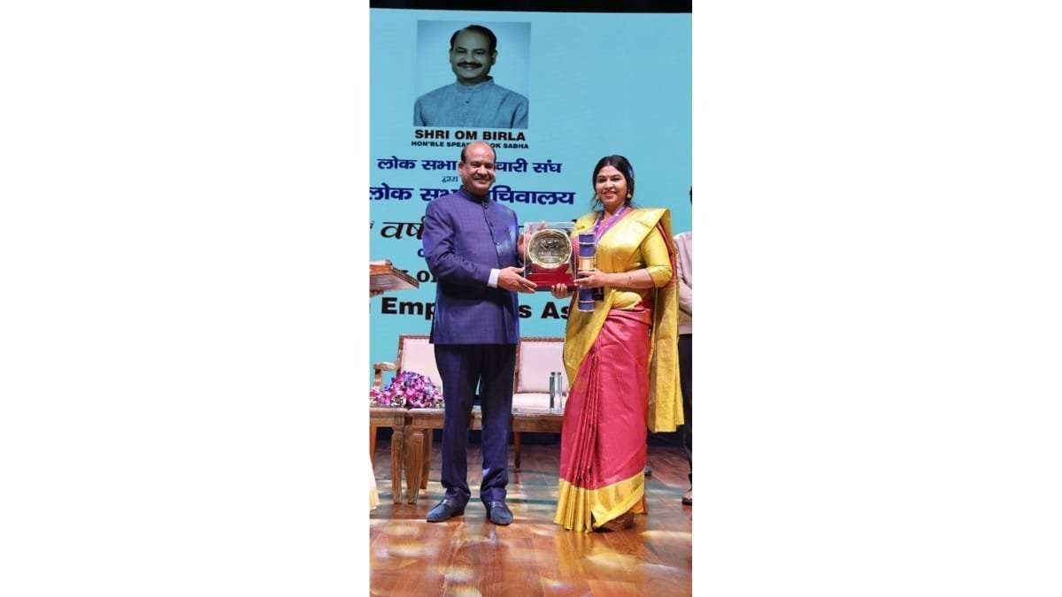 Dr. Sohini Sastri, Renowned Astrologer from Kolkata, Felicitated in the Parliament of India