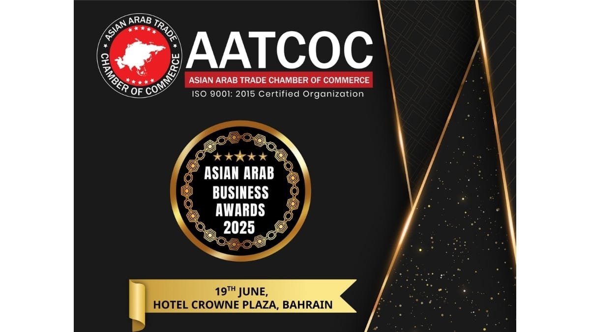 Asian Arab Business Awards 2025 by Asian Arab Trade Chamber of Commerce Set to Shine in Bahrain