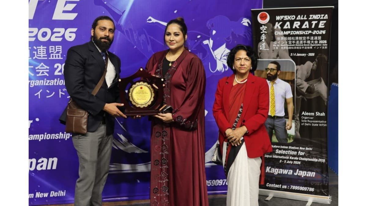 Martial Arts Excellence at Talkatora Stadium: Punjab Clinches Victory in All India Karate Championship-PNN