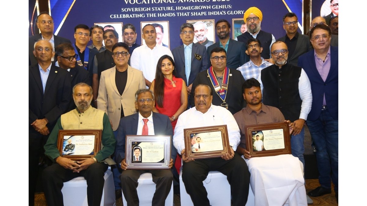 Champions of the Nation: Rotary Club of Chennai Capital Honored Icons Who Elevated India Globally