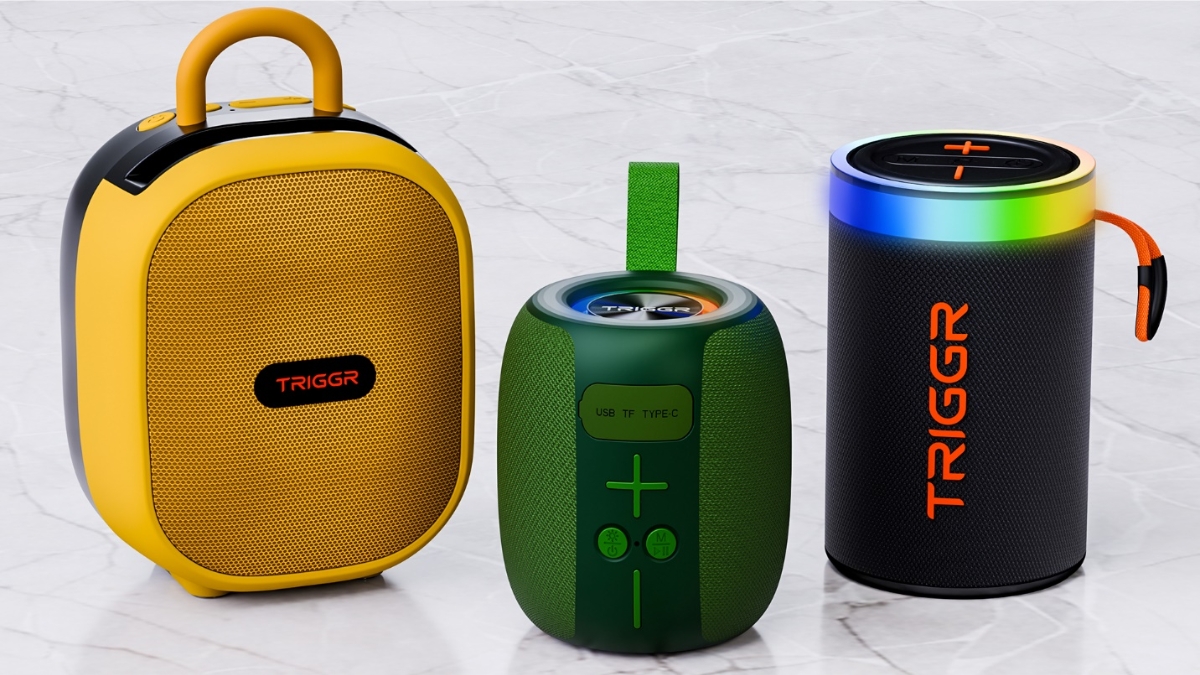 TRIGGR Expands Its Portable Audio Lineup with the Launch of Roar 8 and Roar 10 Bluetooth Speakers