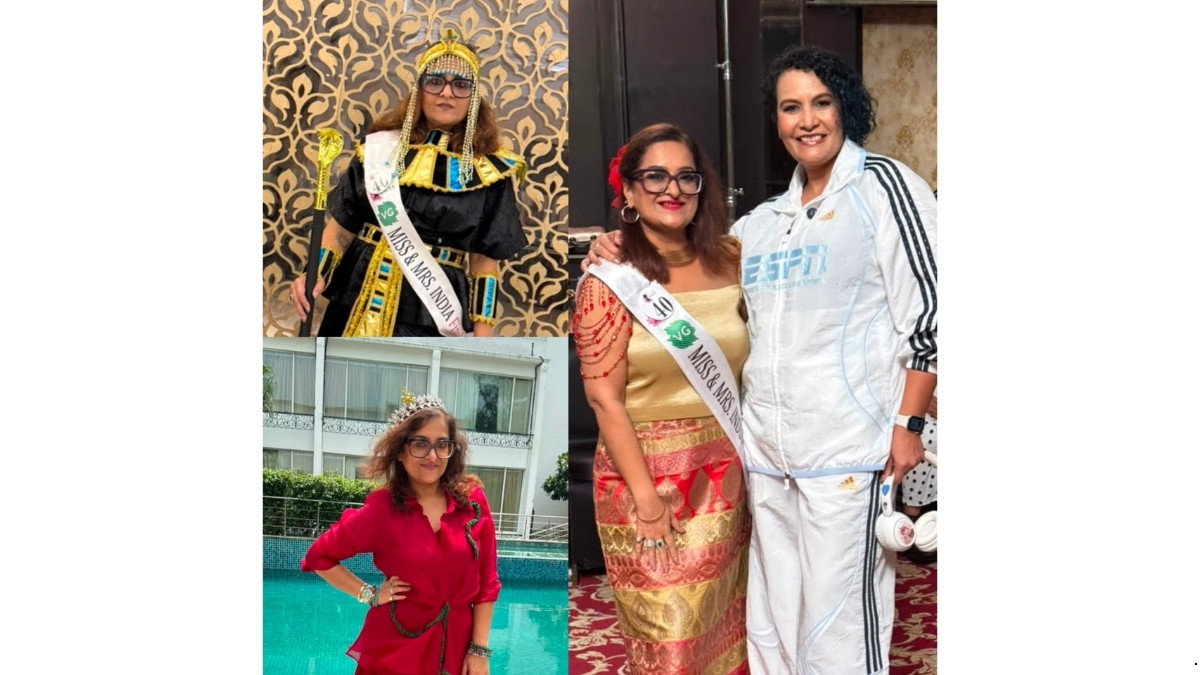 Dr. Renu Ahuja crowned Mrs. India Central Zone At VG Miss & Mrs India 2026, Season 8.