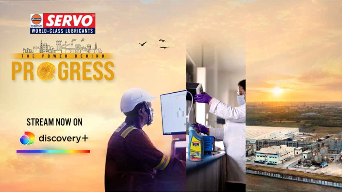 Discovery spotlights the manufacturing journey of SERVO Lubricants by IndianOil in The Power Behind Progress